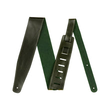 Fender Broken-In Leather Strap 2.5" Green