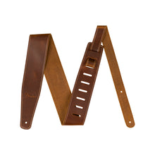 Fender Broken-In Leather Strap 2.5" Tan