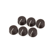 Fender Pure Vintage Radio Amplifier Knobs Dark Brown