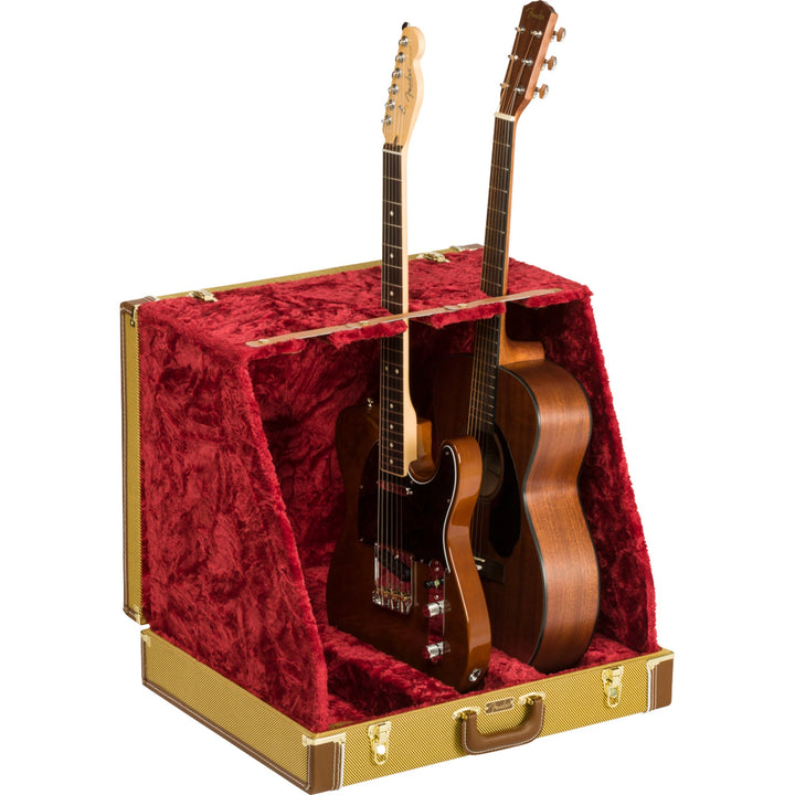 Fender Classic Series Case Stand - 3 Guitar Tweed