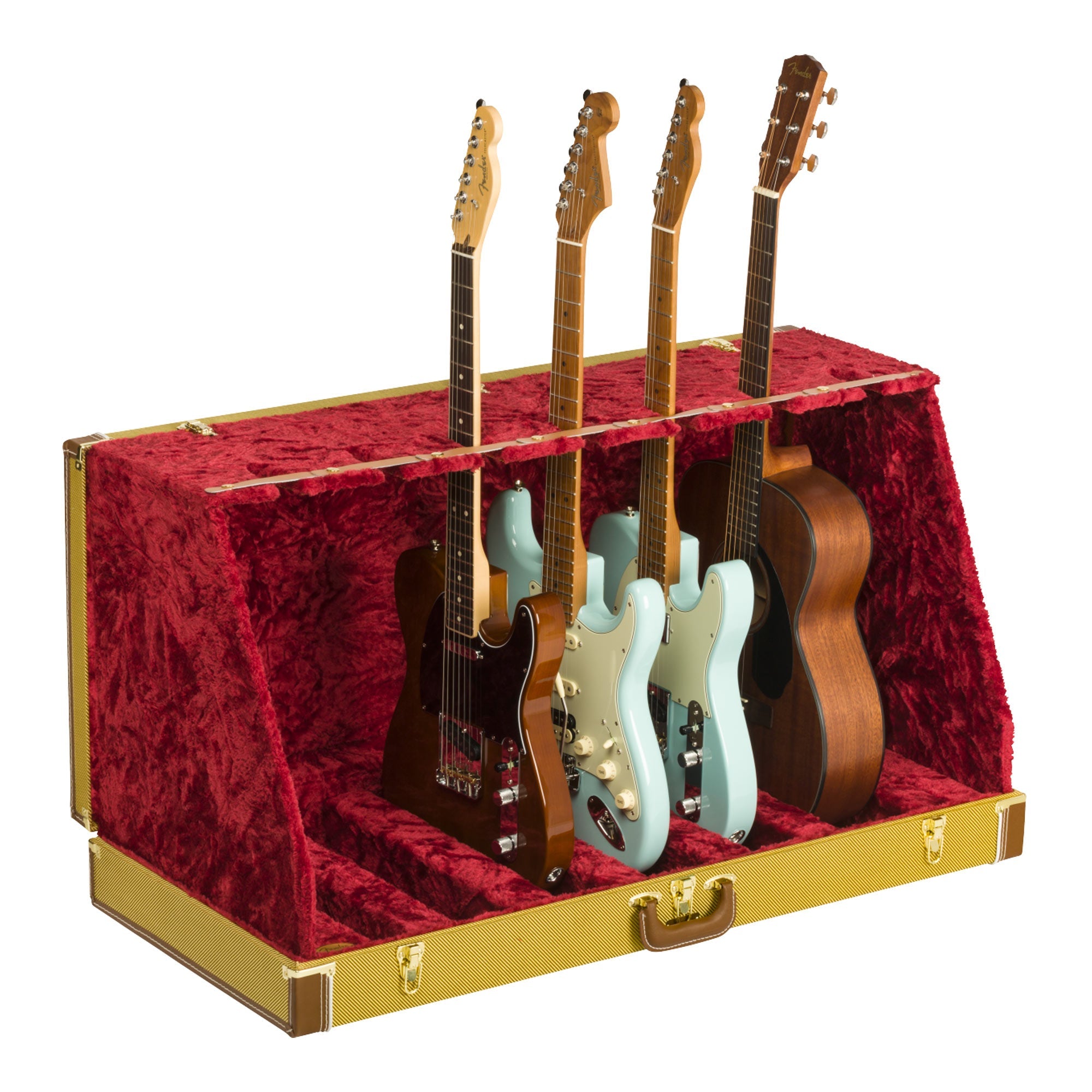 Tweed　Case　Stand　Fender　Classic　7-Guitar　Series　The　Music　Zoo