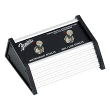 Fender Acoustic Jr. Amplifier 2-Button Footswitch: Effects On-Off (MIC-INST Channels)