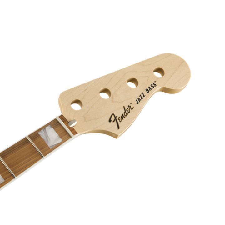 Fender Classic Series 70's Jazz Bass Neck 20 Medium Jumbo Frets Block Inlay Pau Ferro