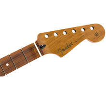 Fender Roasted Maple Stratocaster Neck Flat Oval Pao Ferro