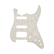 Fender Elite Strat HSS Pickguard 4-Ply Moto White