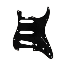 Fender Elite Strat SSS Pickguard 3-Ply Black
