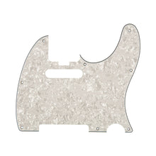 Fender Elite Tele Pickguard 4-Ply White Moto