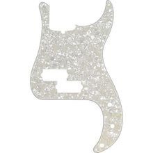 Fender 13-Hole Modern-Style Standard Precision Bass Pickguard White Moto