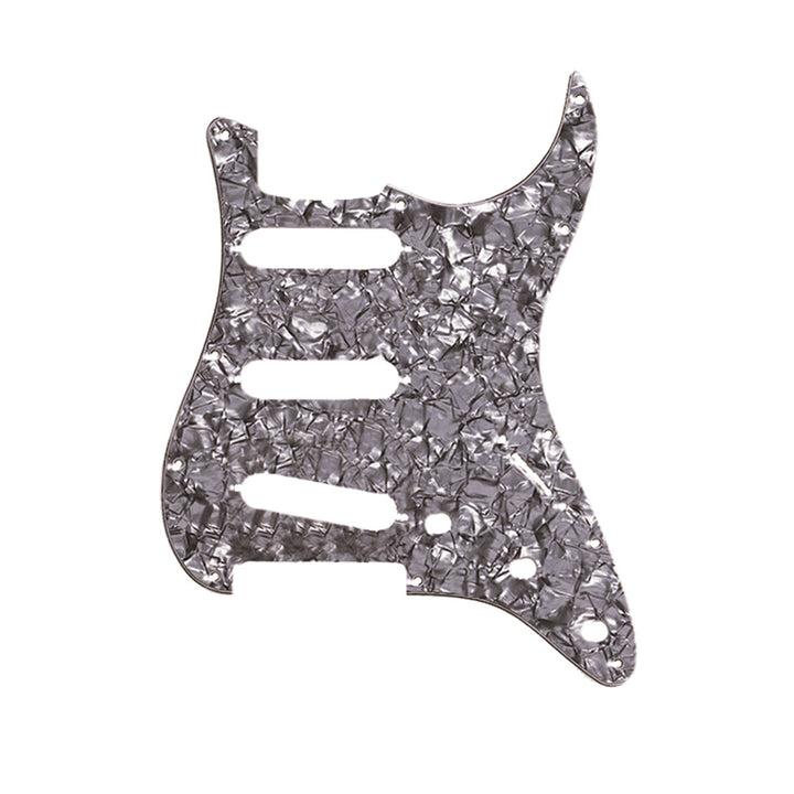 Fender 11-Hole Modern-Style Stratocaster S/S/S Pickguard Black Moto