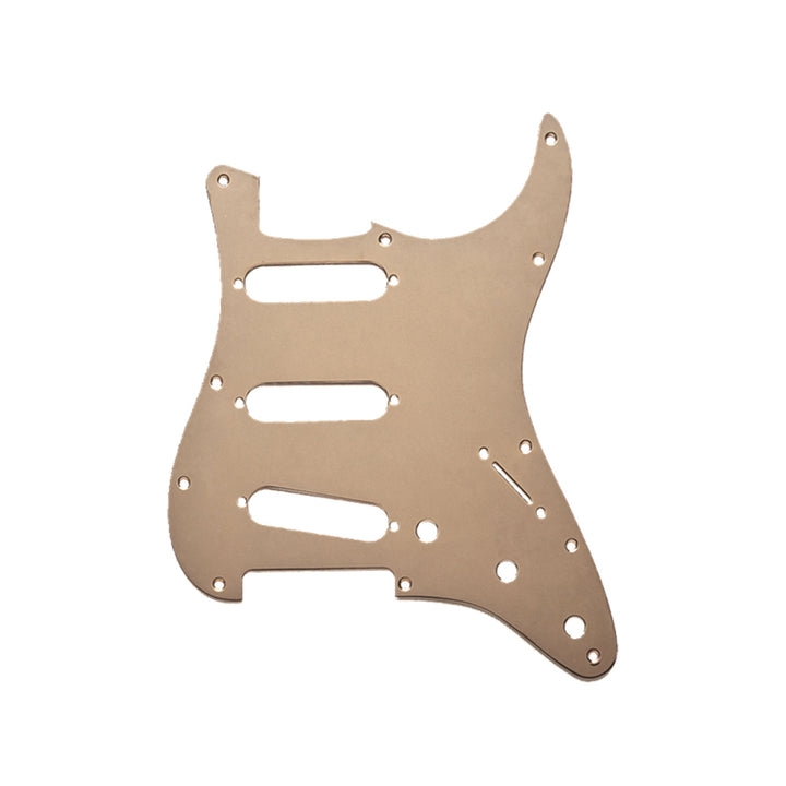 Fender 11-Hole Modern 1-Ply Anodized Stratocaster S/S/S Pickguard Gold