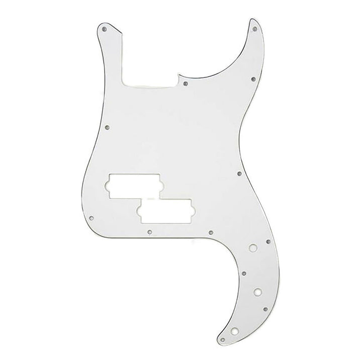 Fender 13-Hole Multi-Ply Modern-Style Precision Bass Pickguard 3-Ply White