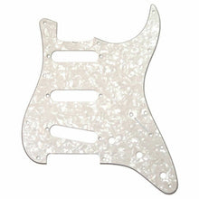 Fender 11-Hole '60s Vintage-Style Stratocaster S/S/S Pickguard White Moto