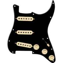 Fender Pre-Wired Strat 3-Ply Black Pickguard Tex-Mex Single-Coils