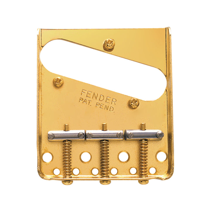 Fender 3-Saddle American Vintage Telecaster Bridge Assembly Gold