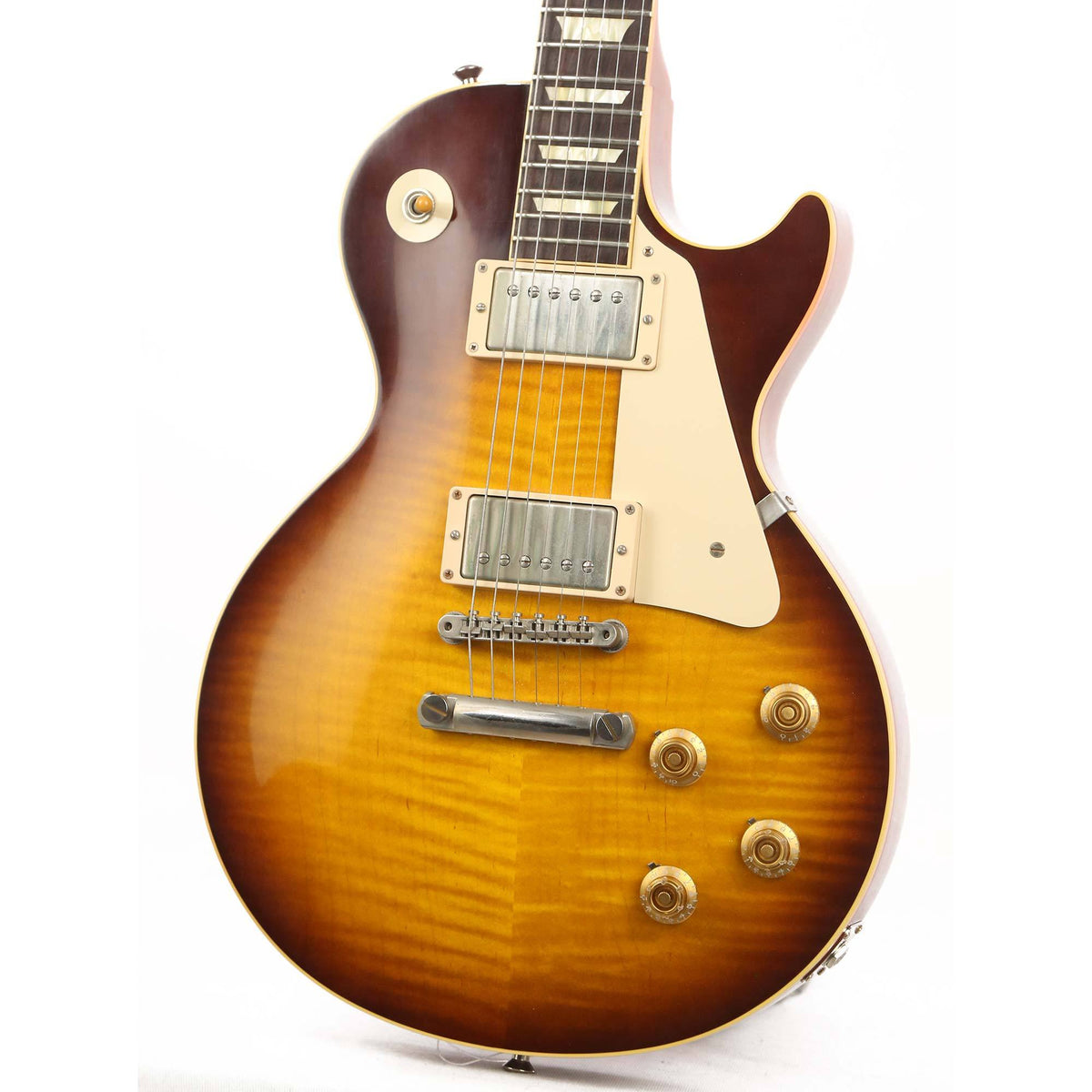 Gibson Custom Shop Joe Perry 1959 Les Paul Reissue VOS Faded Tobacco Burst 2013 — 6