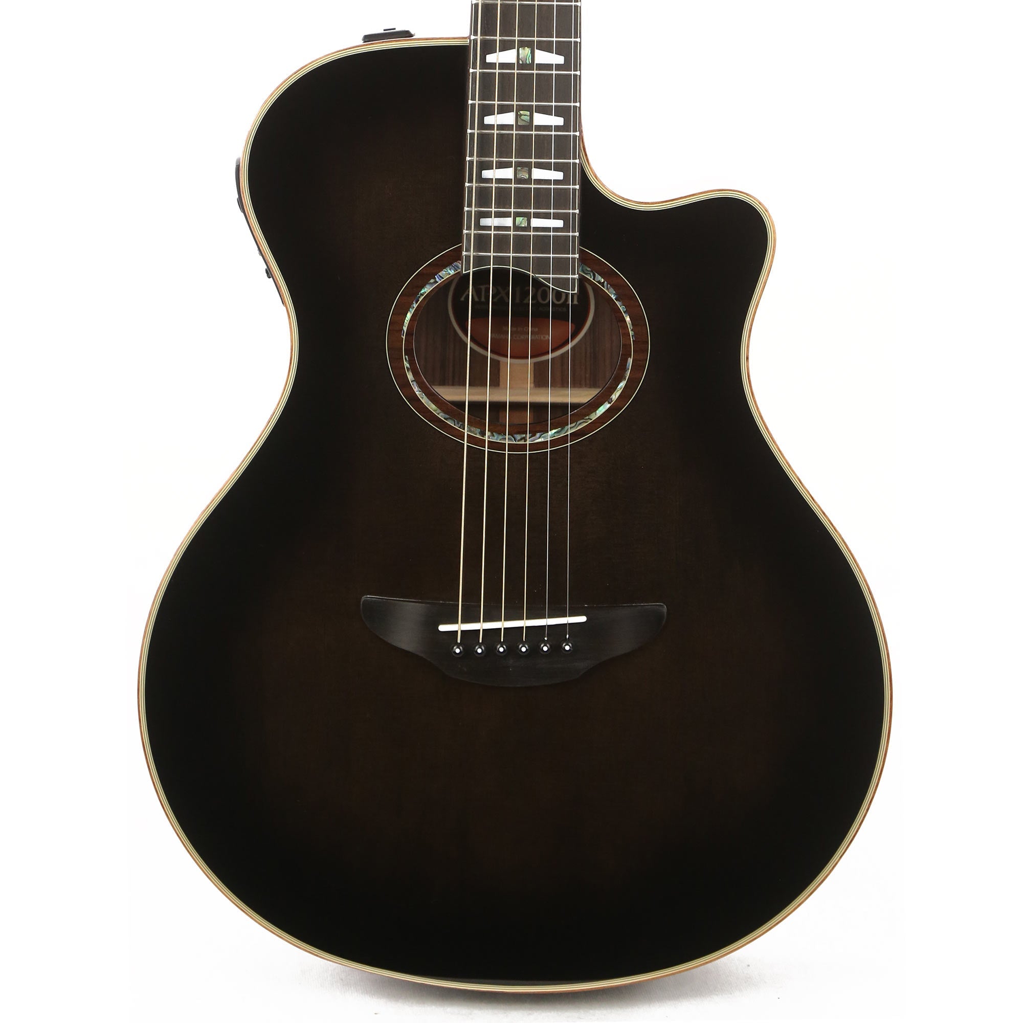 Yamaha APX1200II Acoustic-Electric Translucent Black | The Music Zoo