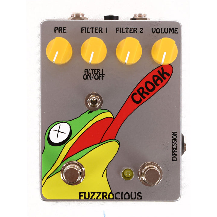 Fuzzrocious Croak Fuzz and Filter Effect Pedal