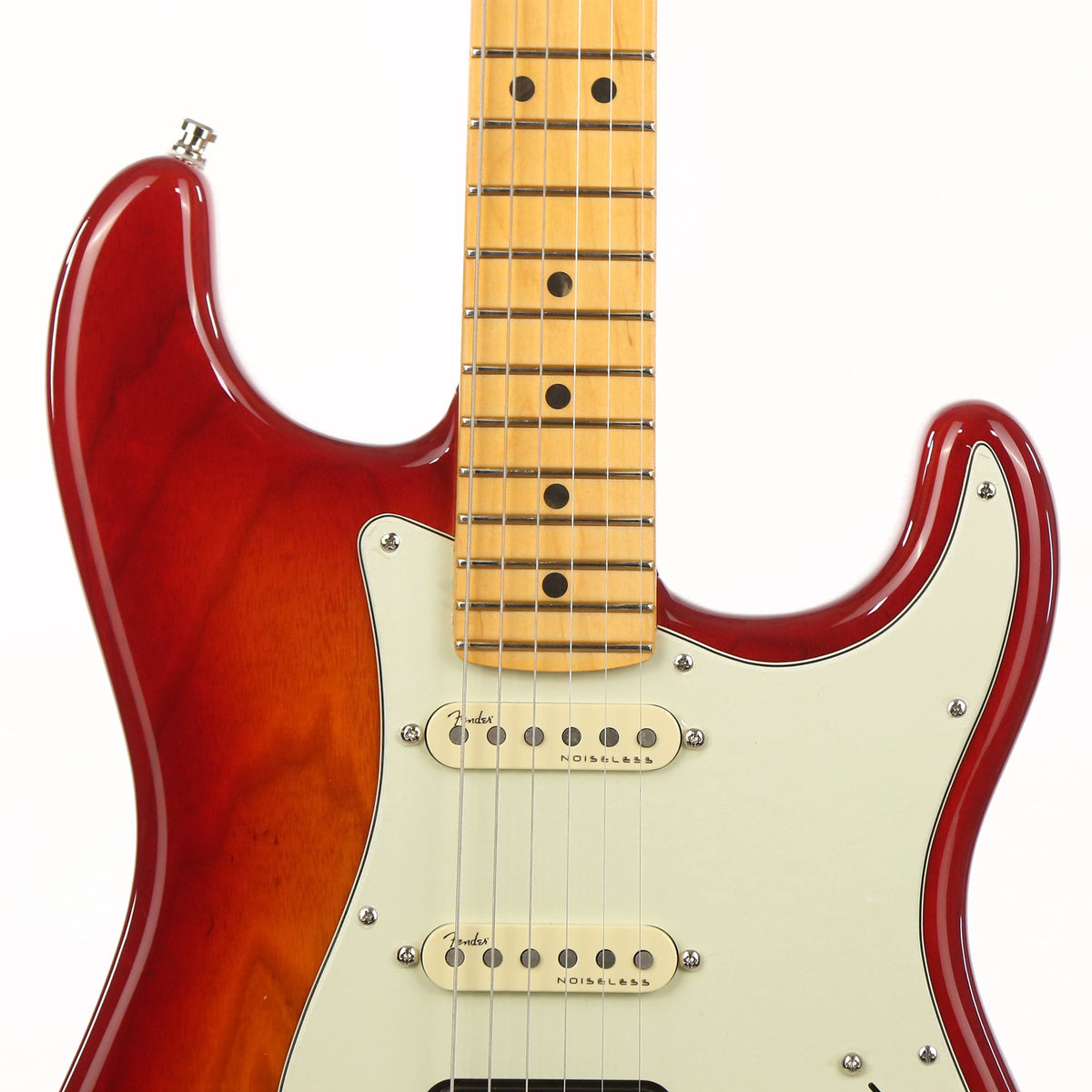 Fender American Ultra Stratocaster HSS Plasma Red Burst 2019 — 6