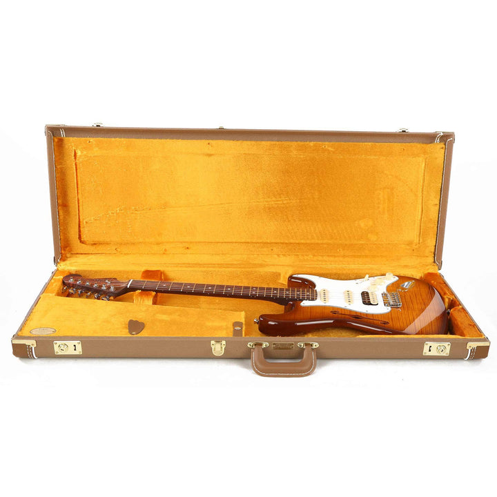 Fender Rarities Stratocaster Thinline HSS Rosewood Neck Violin Burst 2019