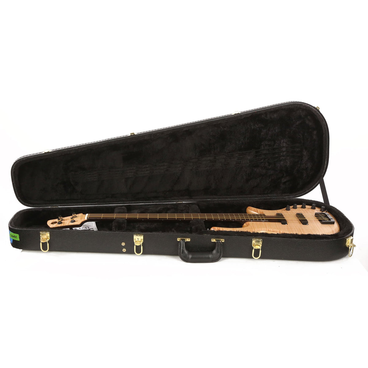 Elrick Handcard E-volution 4-String Bass Flame Maple Top — 6