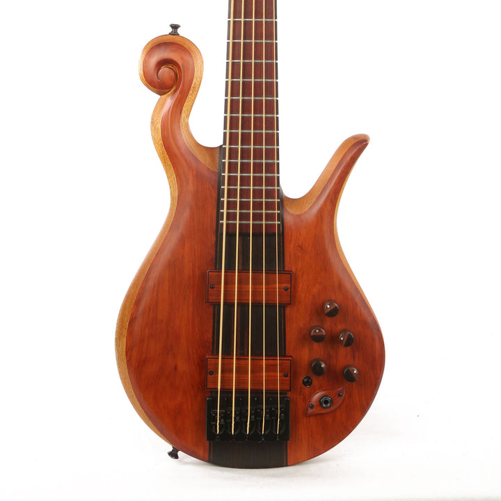 Hilton 5-String Scroll Bass