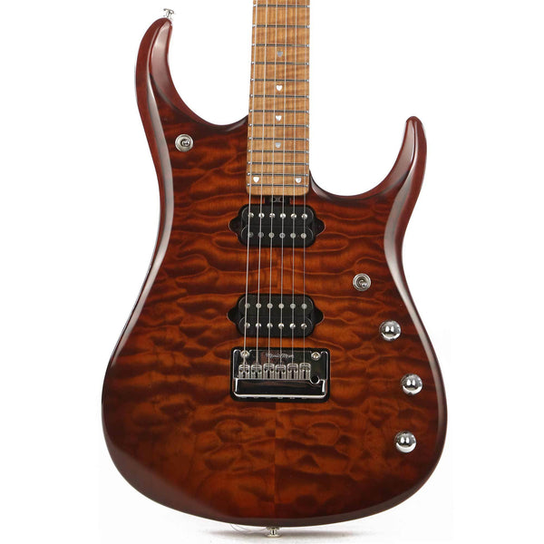 Ernie Ball Music Man JP15 Sahara Burst Quilt Top 2018