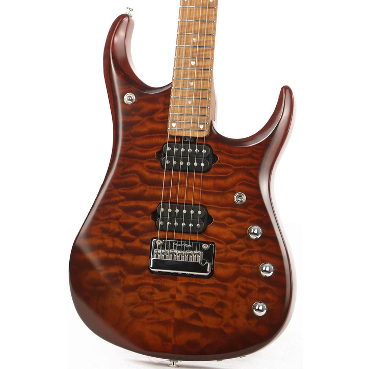 Ernie Ball Music Man JP15 Sahara Burst Quilt Top 2018