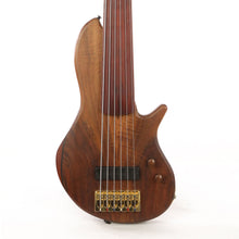 Clement Singlecut 6-String Fretless Bass Natural