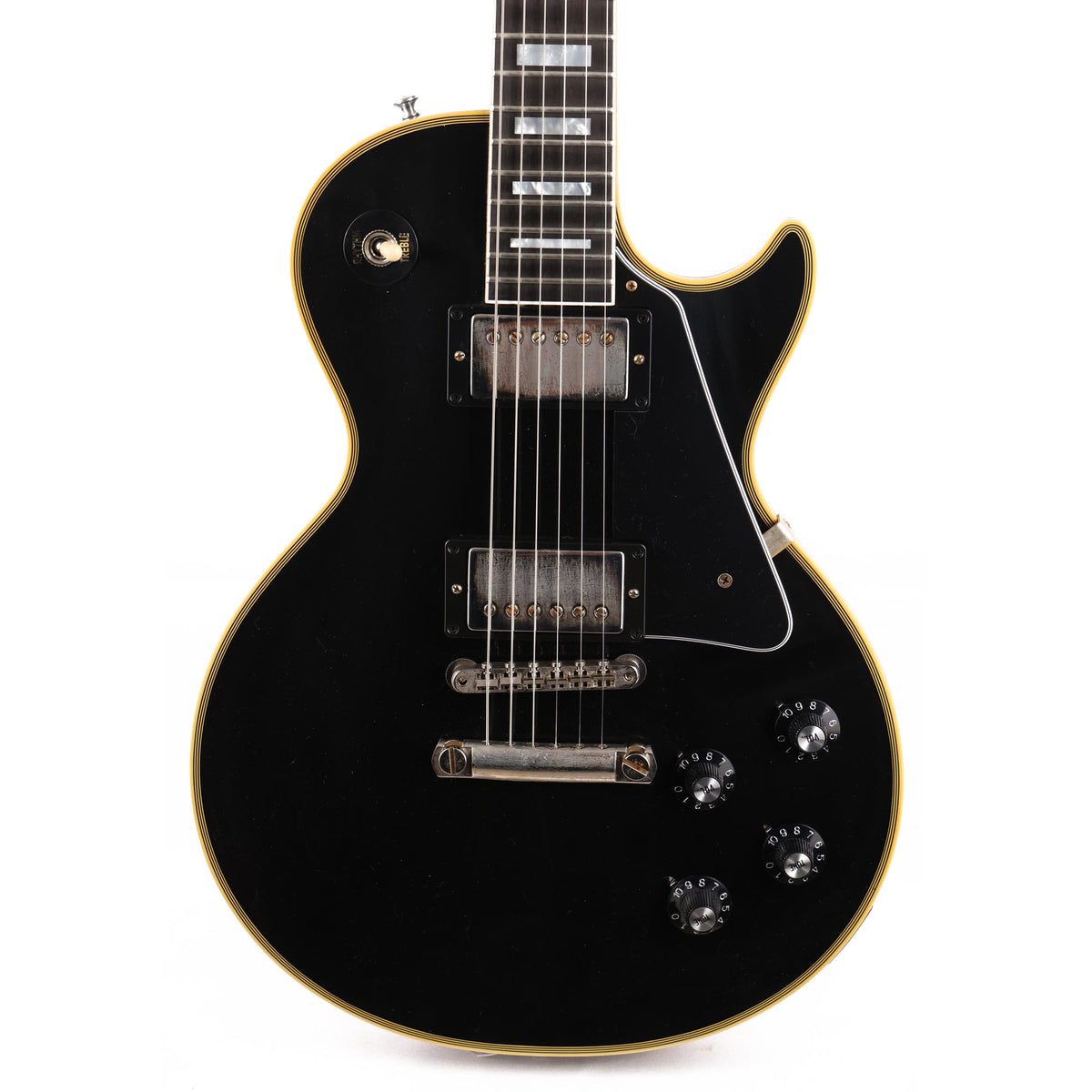 Gibson Custom Shop '68 Les Paul Custom Reissue VOS Ebony Made 2 Measure — 1