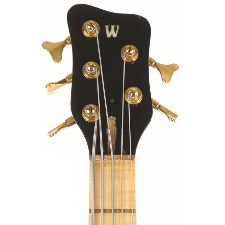 Warwick Custom Shop Stage I Streamer Transparent Black