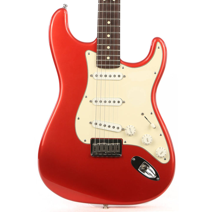 Fender American Standard Stratocaster Hardtail Chrome Red 2001