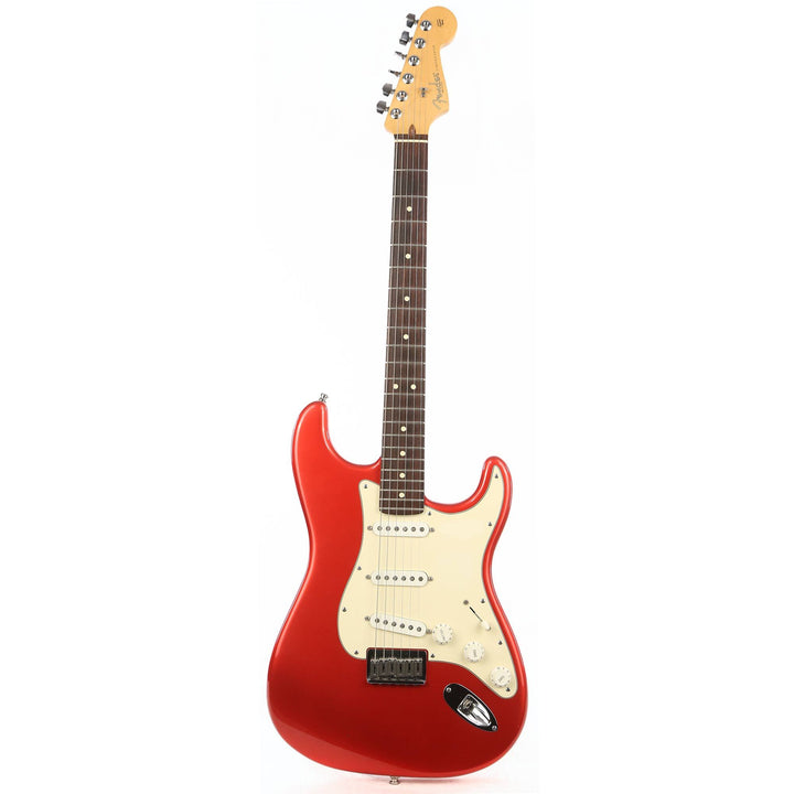 Fender American Standard Stratocaster Hardtail Chrome Red 2001