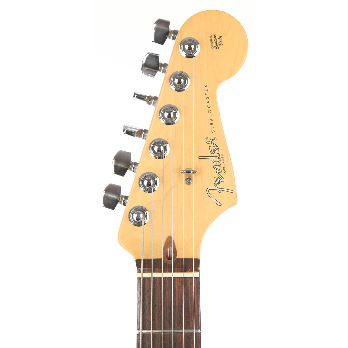 Fender American Standard Stratocaster Hardtail Chrome Red 2001 — 4