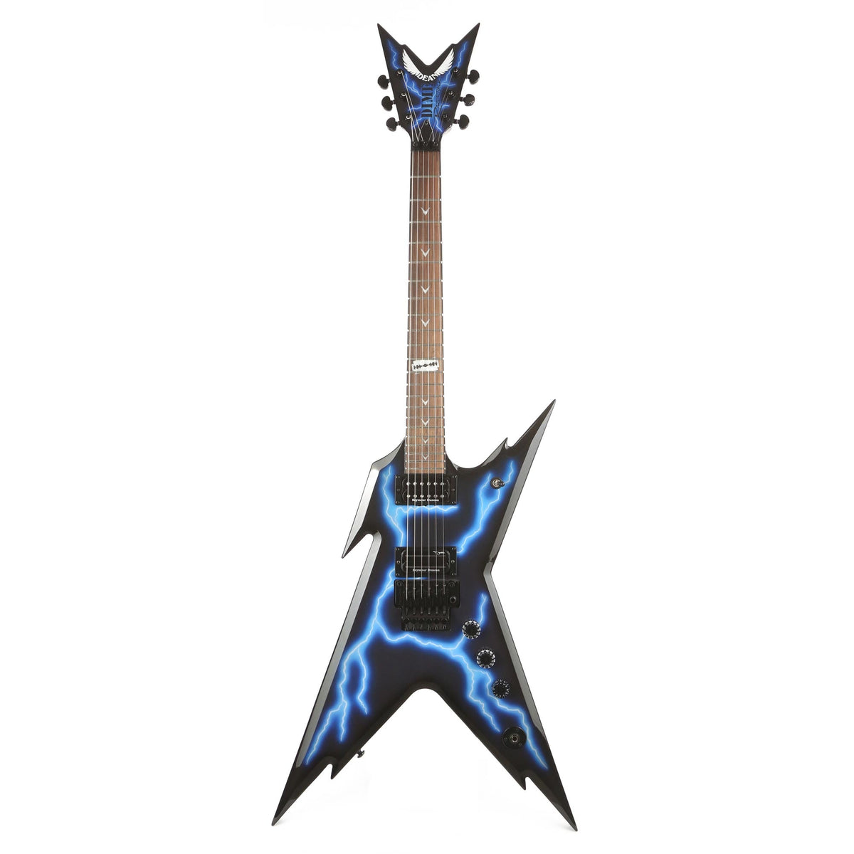 Dean Razorback Lightning Graphic Guitar — 2