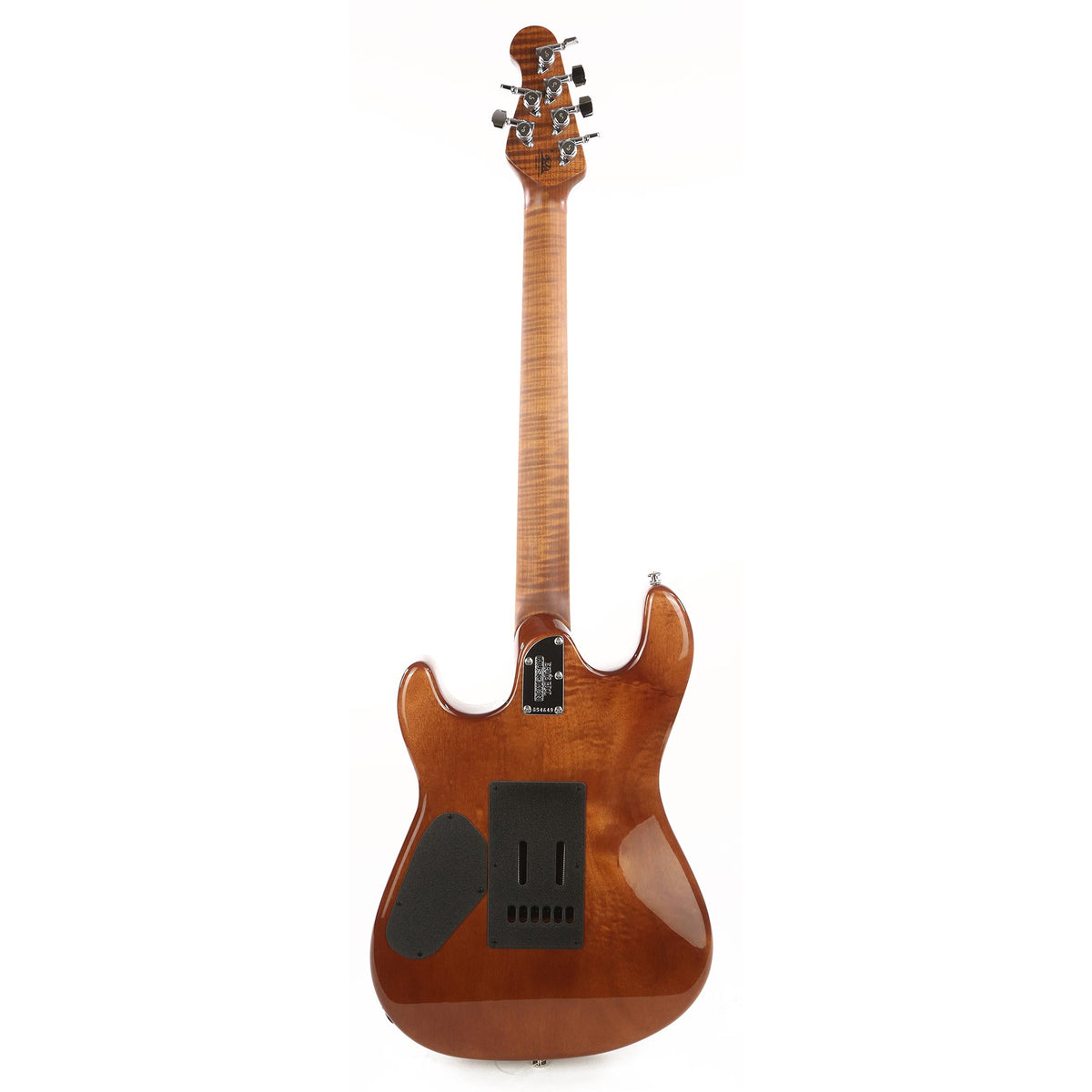 Ernie Ball Music Man Sabre Guitar HH Honey Suckle — 3
