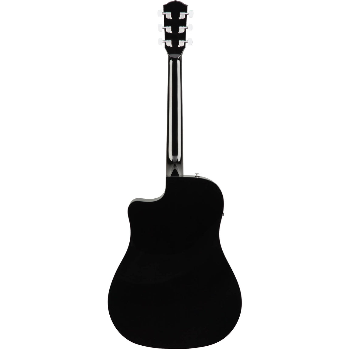 Fender CD-60SCE Dreadnought Acoustic-Electric Black | The Music Zoo