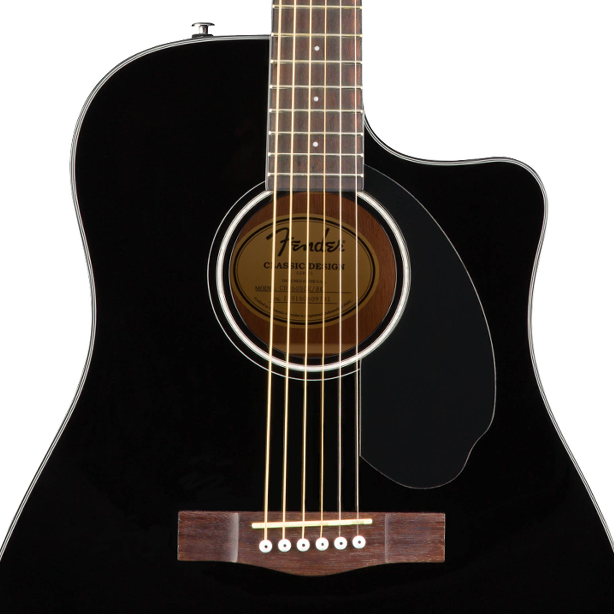 ギター Fender CD60CE-NAT Fender CD-60SCE Dreadnought Acoustic-Electric Black | The Music Zoo