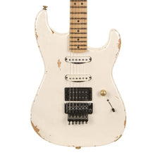 Charvel Custom Shop San Dimas Nitro Aged Masterbuilt Red Dave Pearl White