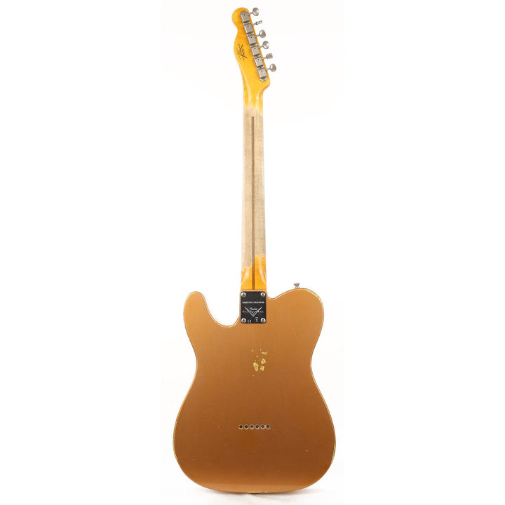 Fender Custom Shop 1952 Telecaster Heavy Relic Faded Copper Metallic 2017