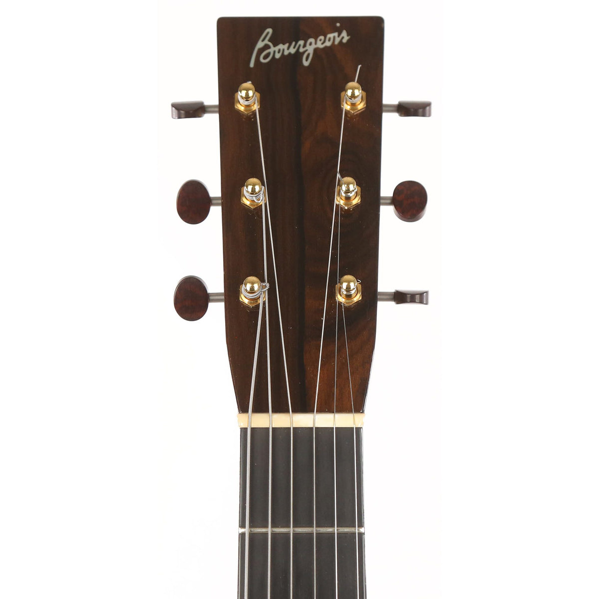 Bourgeois OM DB Signature Acoustic Adirondack Spruce and Madagascar Rosewood Natural — 4