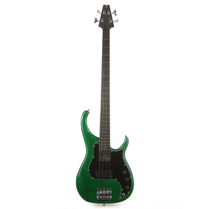 Modulus M92 4-String Bass Fretless Transparent Green