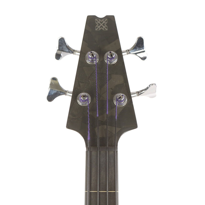 Modulus M92 4-String Bass Fretless Transparent Green