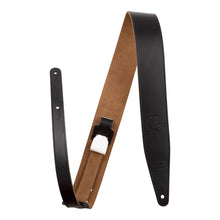 Gretsch G Brand Leather Strap Black 3"
