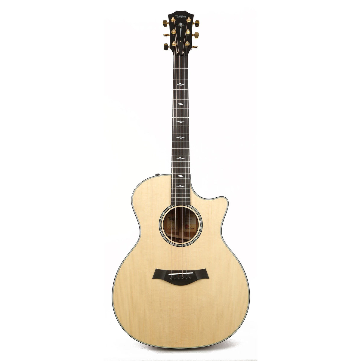 Taylor 814ce LTD Grand Auditorium Cocobolo and Lutz Spruce with V-Class Bracing Shaded Edgeburst — 2