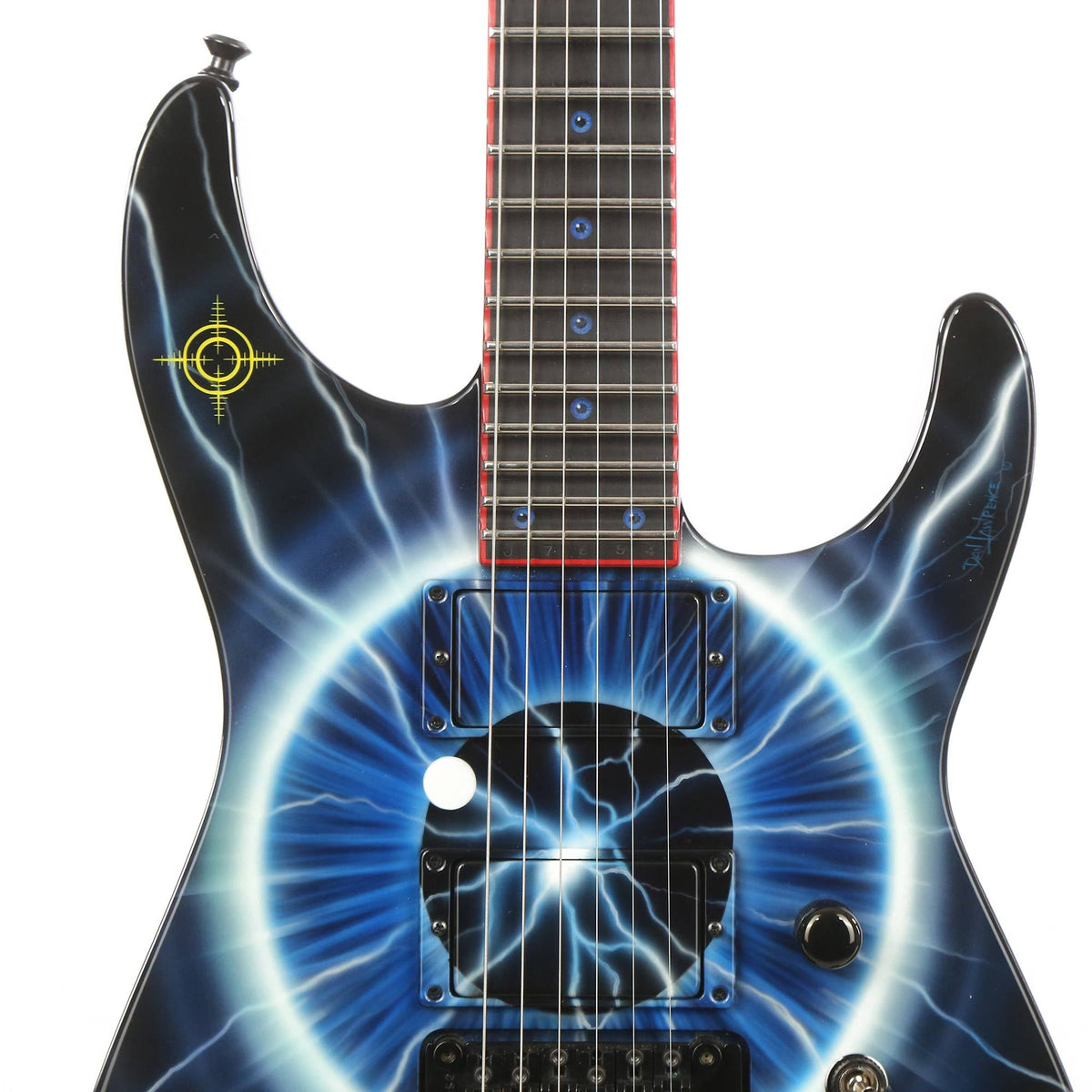 Jackson Custom Shop PC1 Phil Collen Signature Adrenalize Artwork