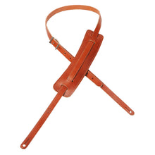 Levys M25-BRN Leather Guitar Strap