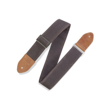 Levy's M7WC-BRN Waxed Canvas Guitar Strap