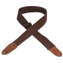 Levy's MC8-BRN-L Guitar Strap Brown Cotton