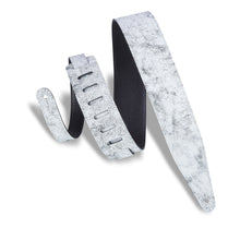 Levy's MG317BOG-WHT Distressed White Guitar Strap