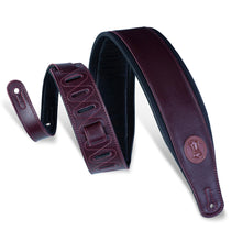 Levys MSS2-BRG Guitar Strap Burgundy